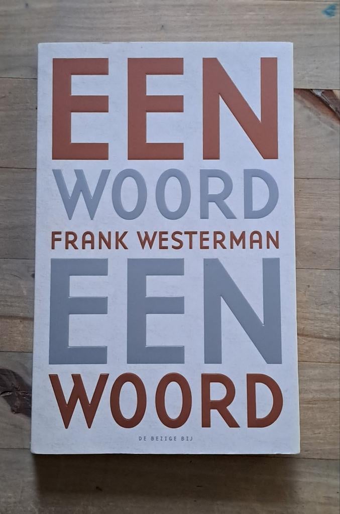 Een woord, een woord.  Frank Westerman.    Treinkaping, Ophalen of Verzenden, Frank Westerman, 20e eeuw of later, Gelezen