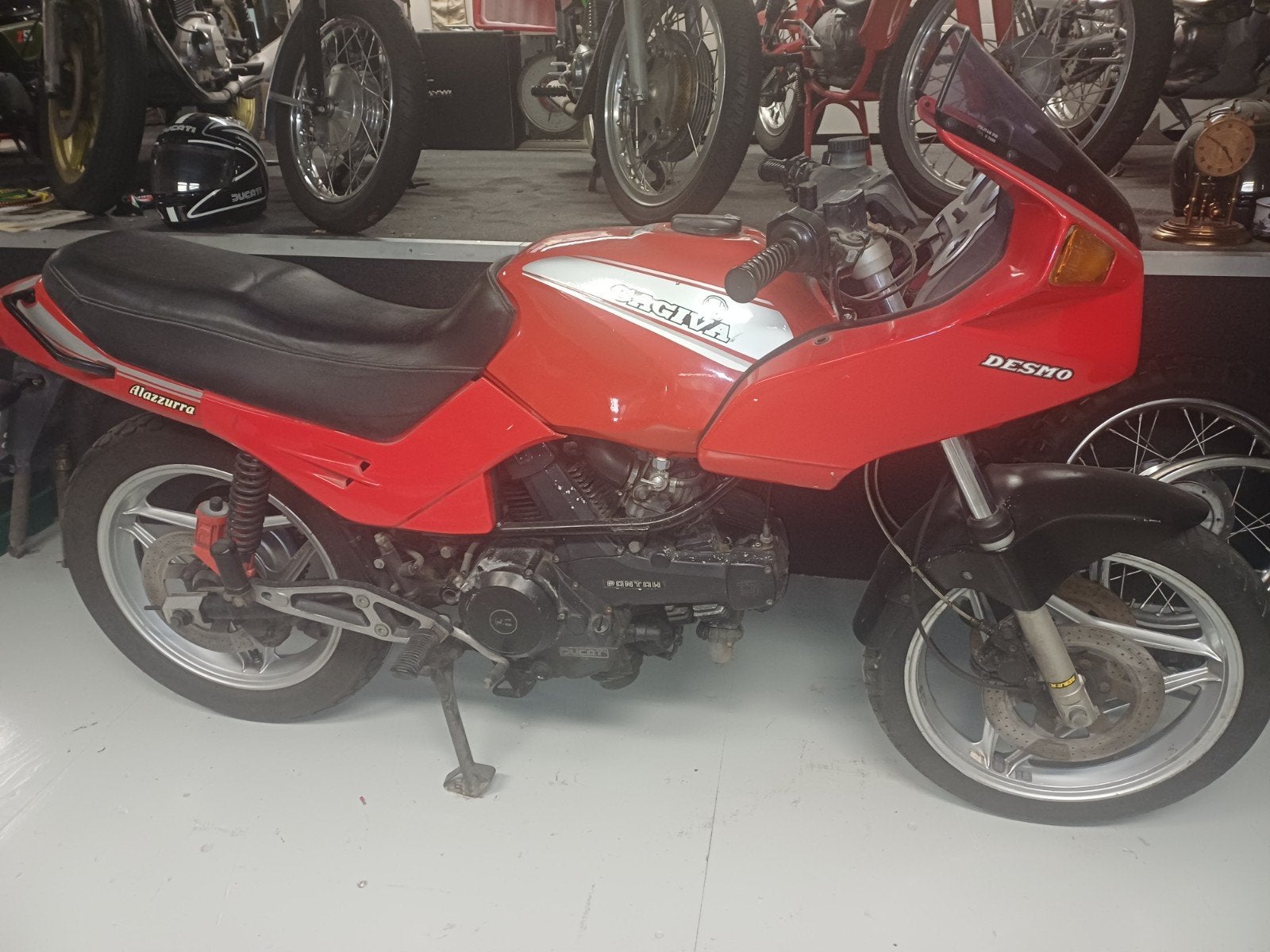 ducati cagiva, Motoren, Ophalen