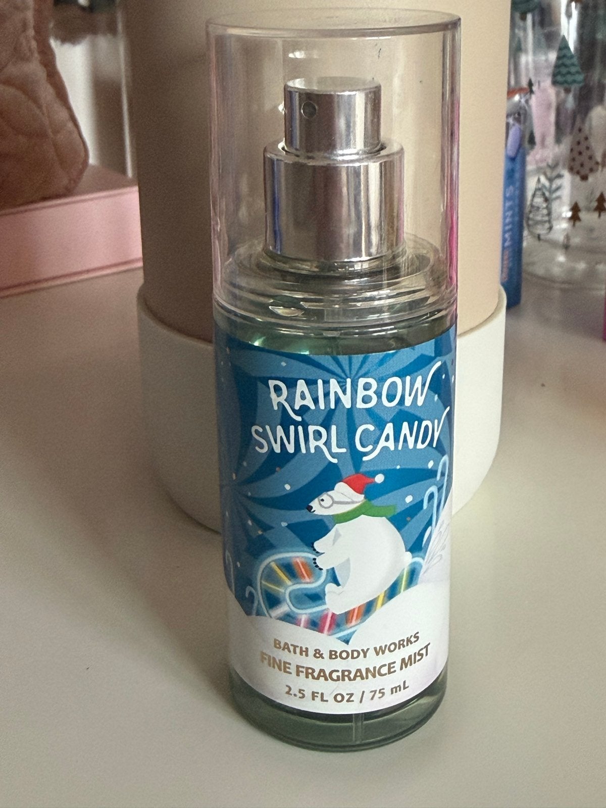 Bath & Body Works Rainbow Swirl Candy Fragrance Mist, Verzenden, Zo goed als nieuw