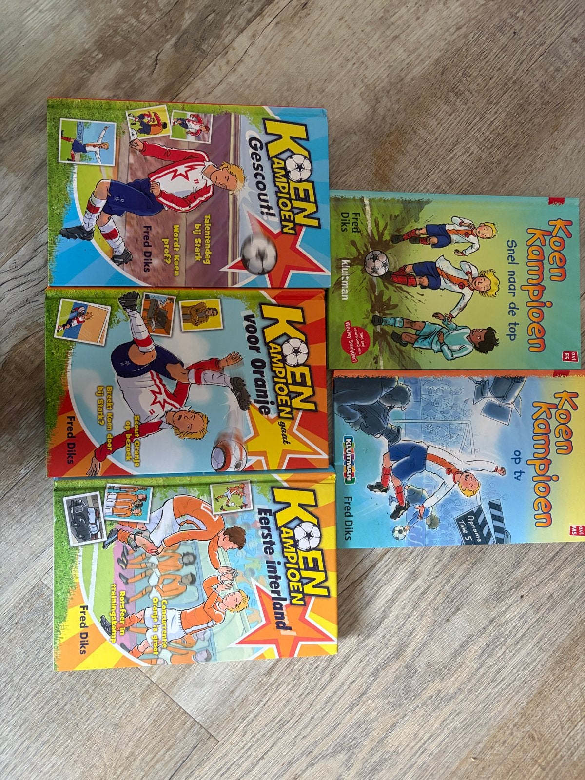 Koen Kampioen boeken Fred Diks - Voetbal jeugdboeken, Boeken, Kinderboeken | Jeugd | onder 10 jaar, Ophalen of Verzenden, Gelezen