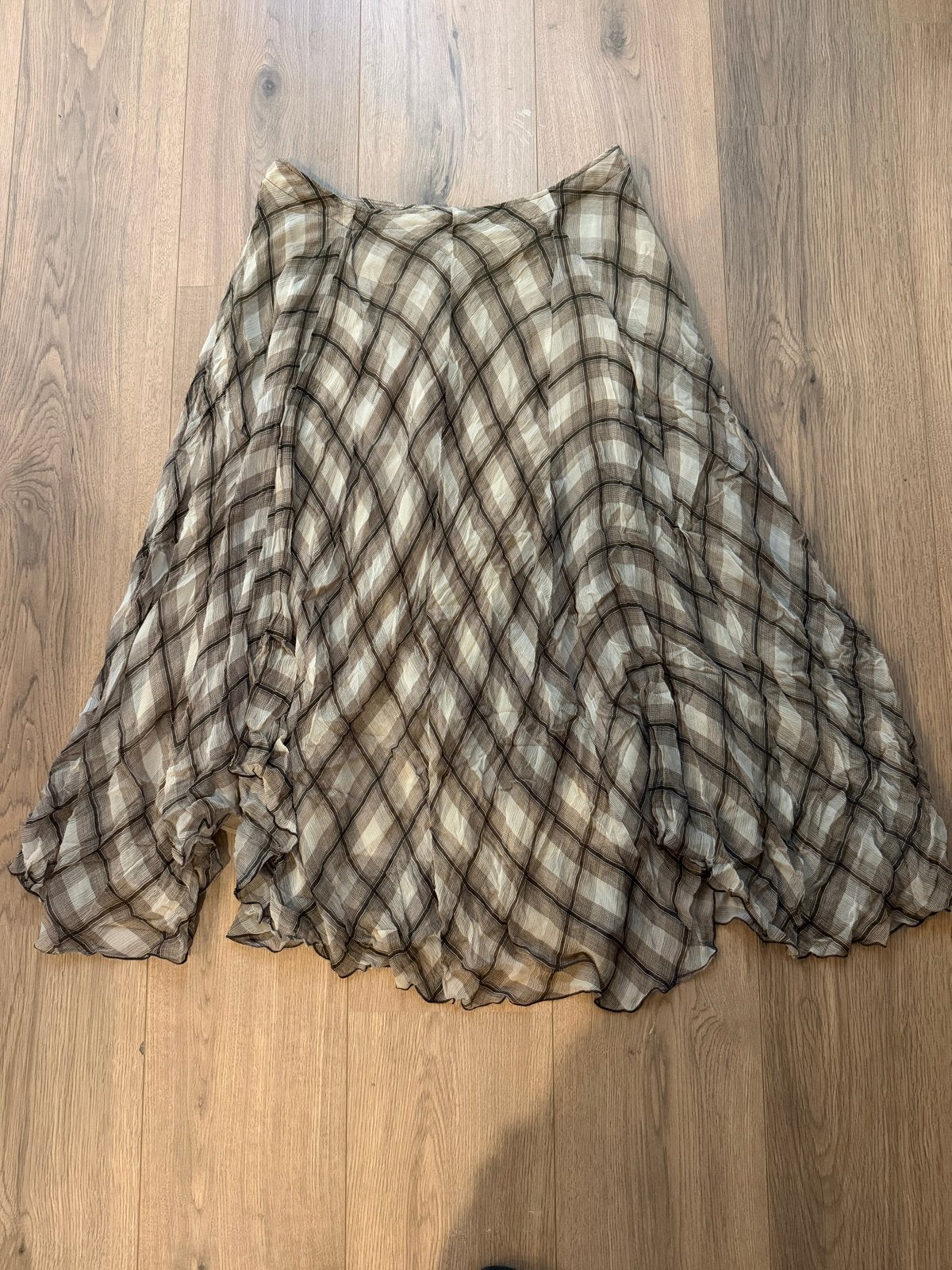 Massimo Dutti Rok Maat 40 - Gevoerd met Rits, Kleding | Dames, Rokken, Maat 38/40 (M), Bruin, Ophalen of Verzenden, Zo goed als nieuw