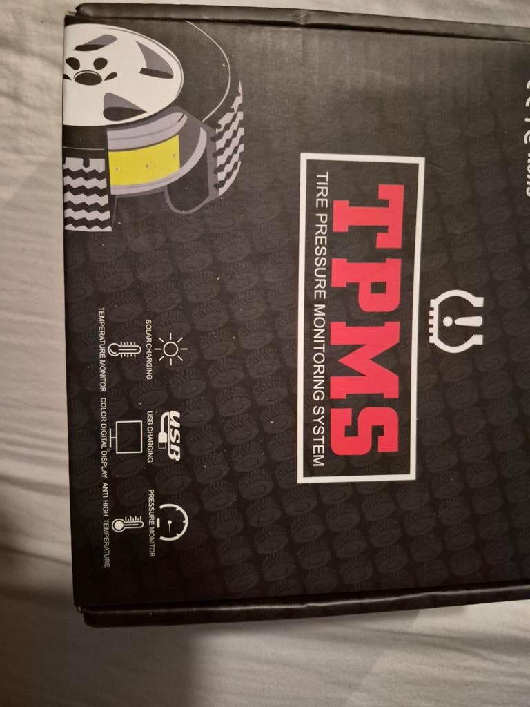 Motor TPMS Bandenspanningscontrolesysteem USB/Solar, Auto-onderdelen, Elektronica en Kabels, Universele onderdelen, Nieuw, Ophalen