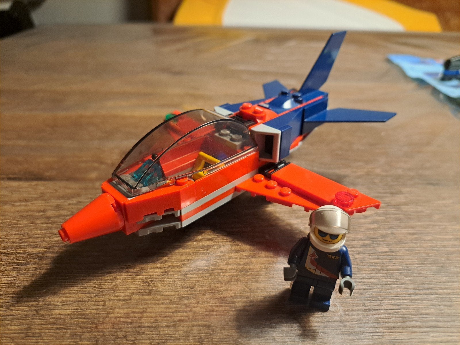 Lego City 60177 Straaljager met Piloot, City, Lego, Ophalen of Verzenden, Zo goed als nieuw