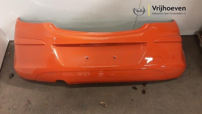 Achterbumper van een Opel Corsa (Corsa D 07-), Auto-onderdelen, Gebruikt, -, -, Opel