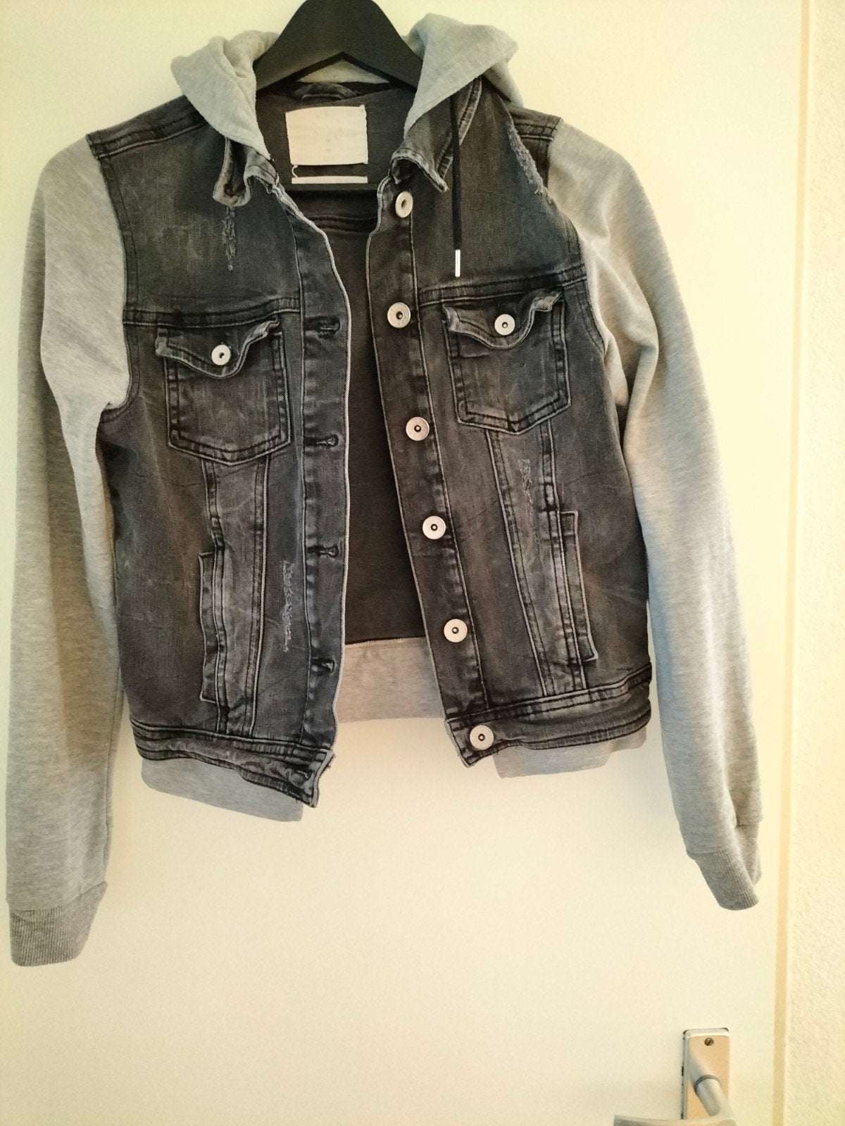 spijkerjasje maat M, Kleding | Dames, Maat 38/40 (M), Anti Blue, Zwart, Ophalen of Verzenden