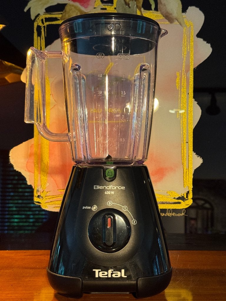 Tefal blendforce 400W, Witgoed en Apparatuur, Blenders, Ophalen of Verzenden, Zo goed als nieuw, Blender