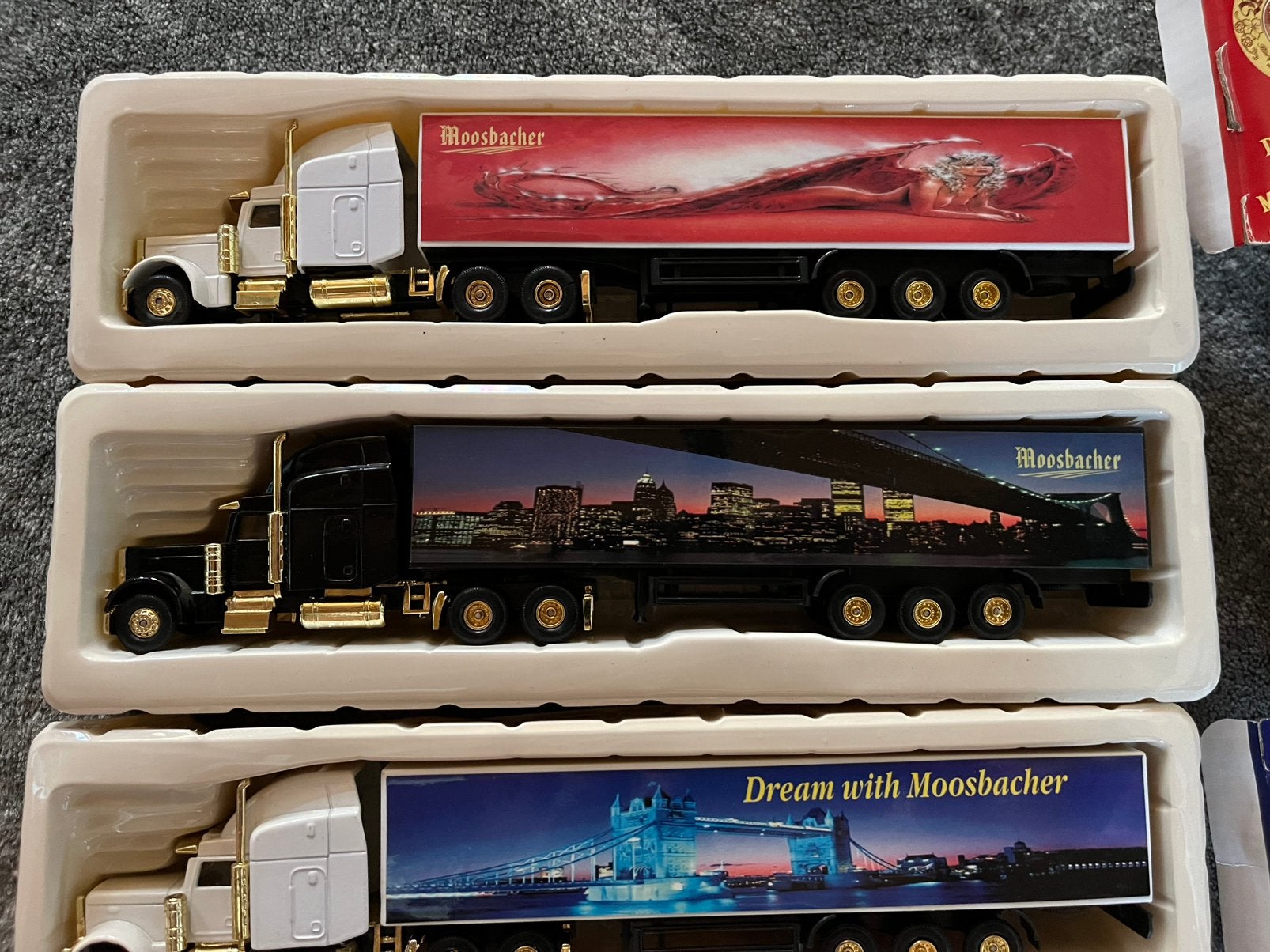 3 reclame trucks, Ophalen of Verzenden, Nieuw, Bus of Vrachtwagen, Overige merken