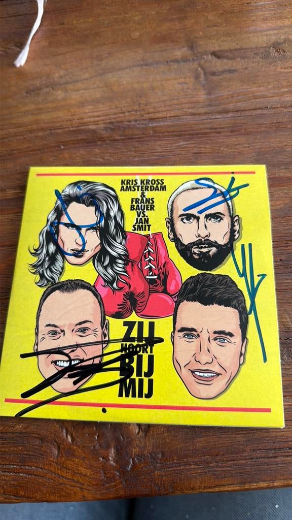 Cd Gesigneerd Kris Kross Amsterdam & Frans Bauer & Jan Smit, Ophalen of Verzenden, Nieuw in verpakking, Overige genres