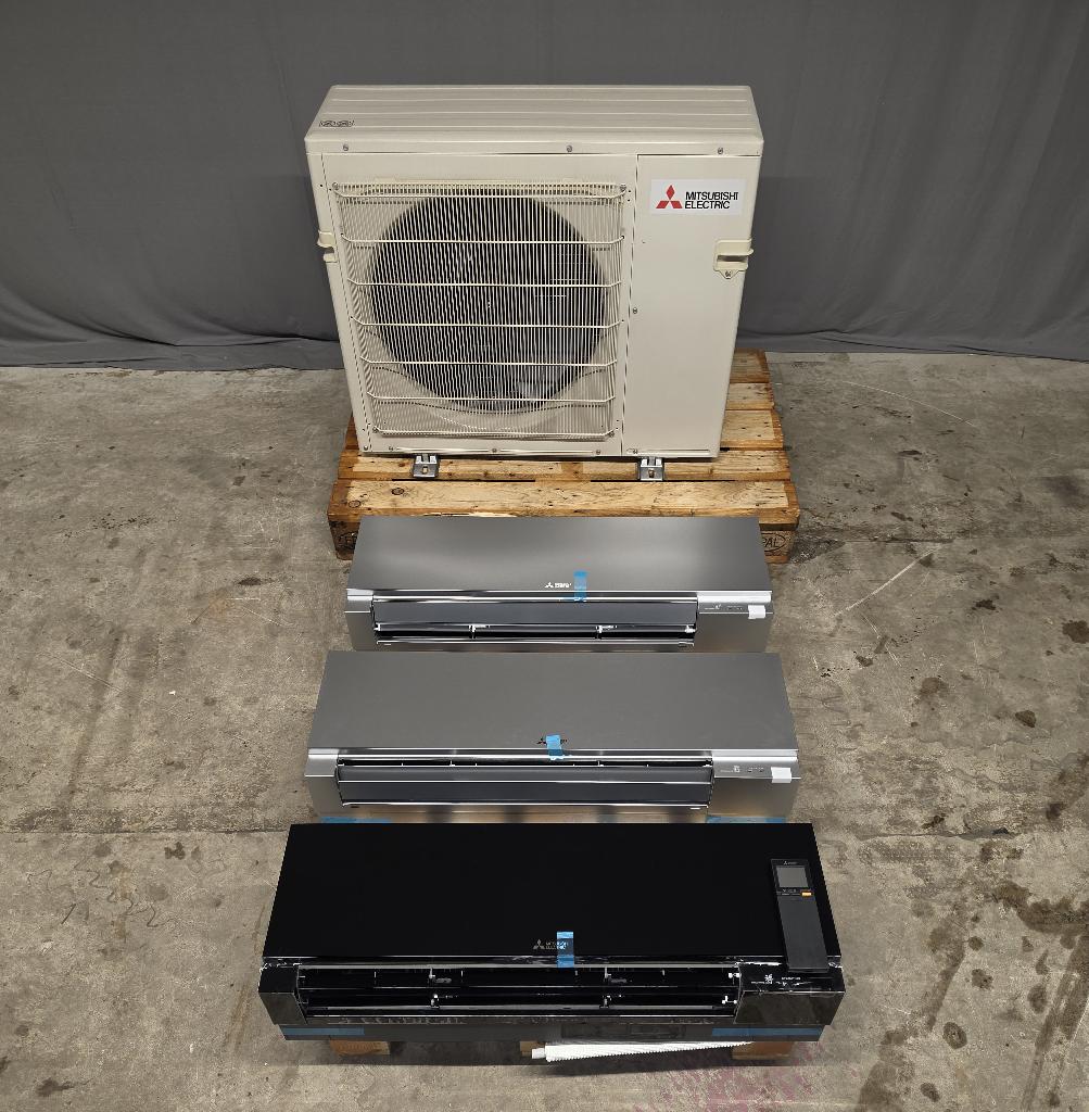 3x Wand airco Mitsubishi Electric multi 10,2 kW