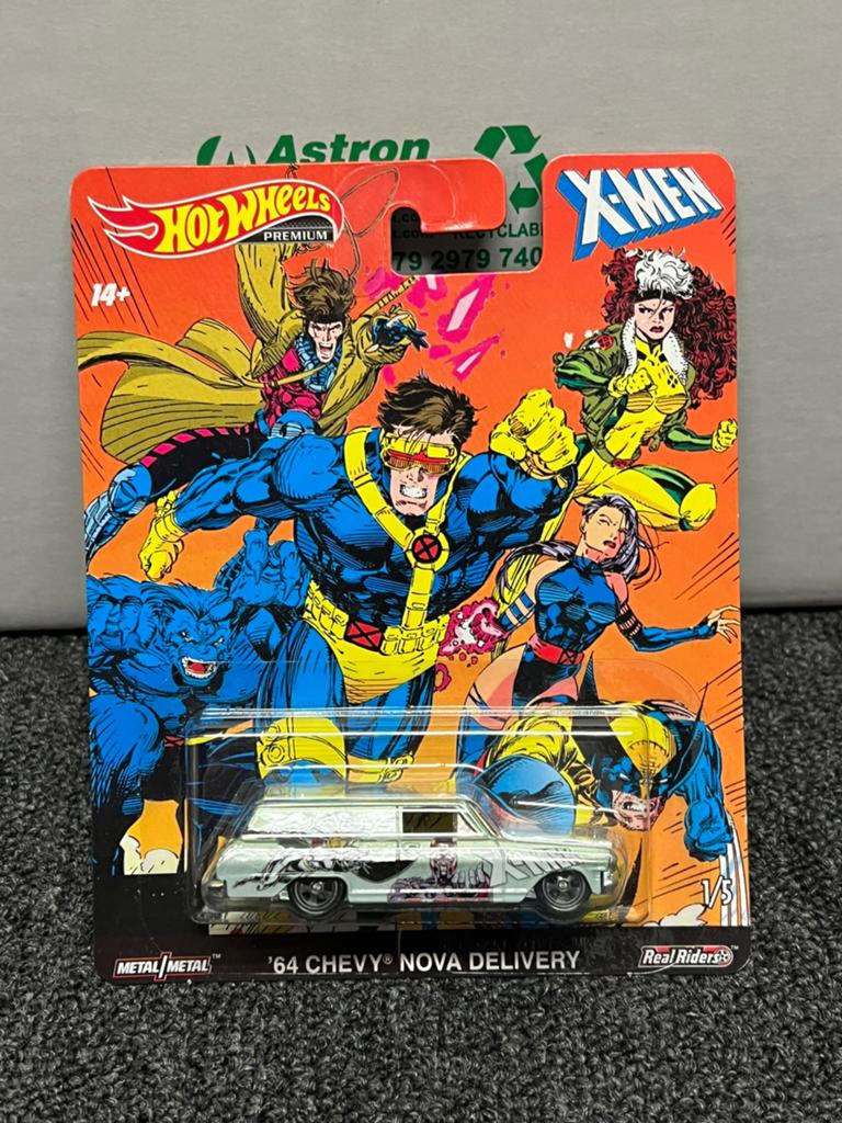 Hot wheels chevy nova x-men real riders, Ophalen of Verzenden, Nieuw, Auto