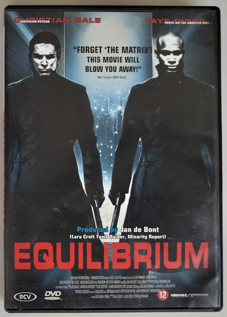 Equilibrium (2002), Engels, Nederlands, Actie, Ophalen of Verzenden