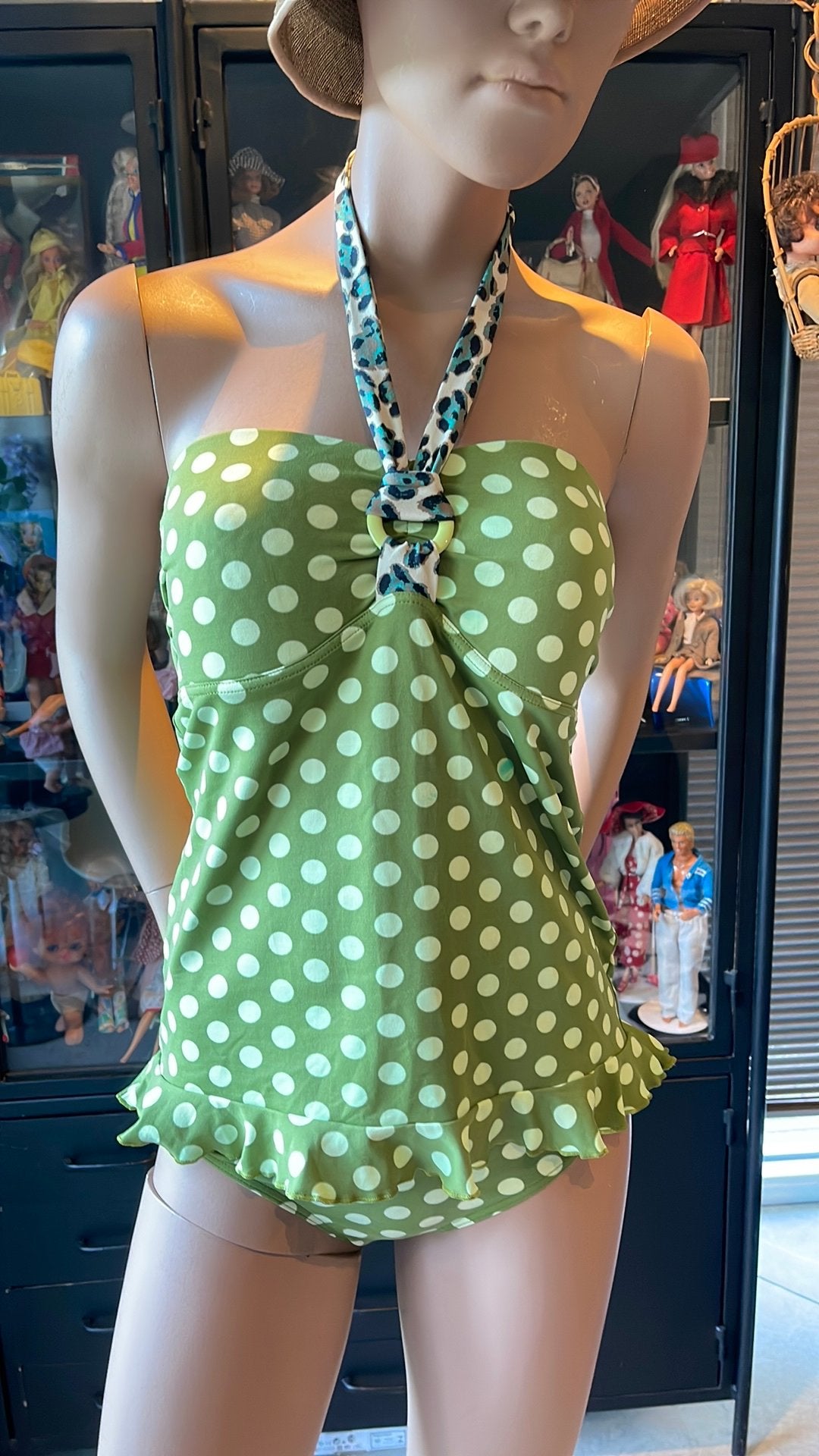 Cyell  badmode, Ophalen of Verzenden, Zo goed als nieuw, Groen, Bikini