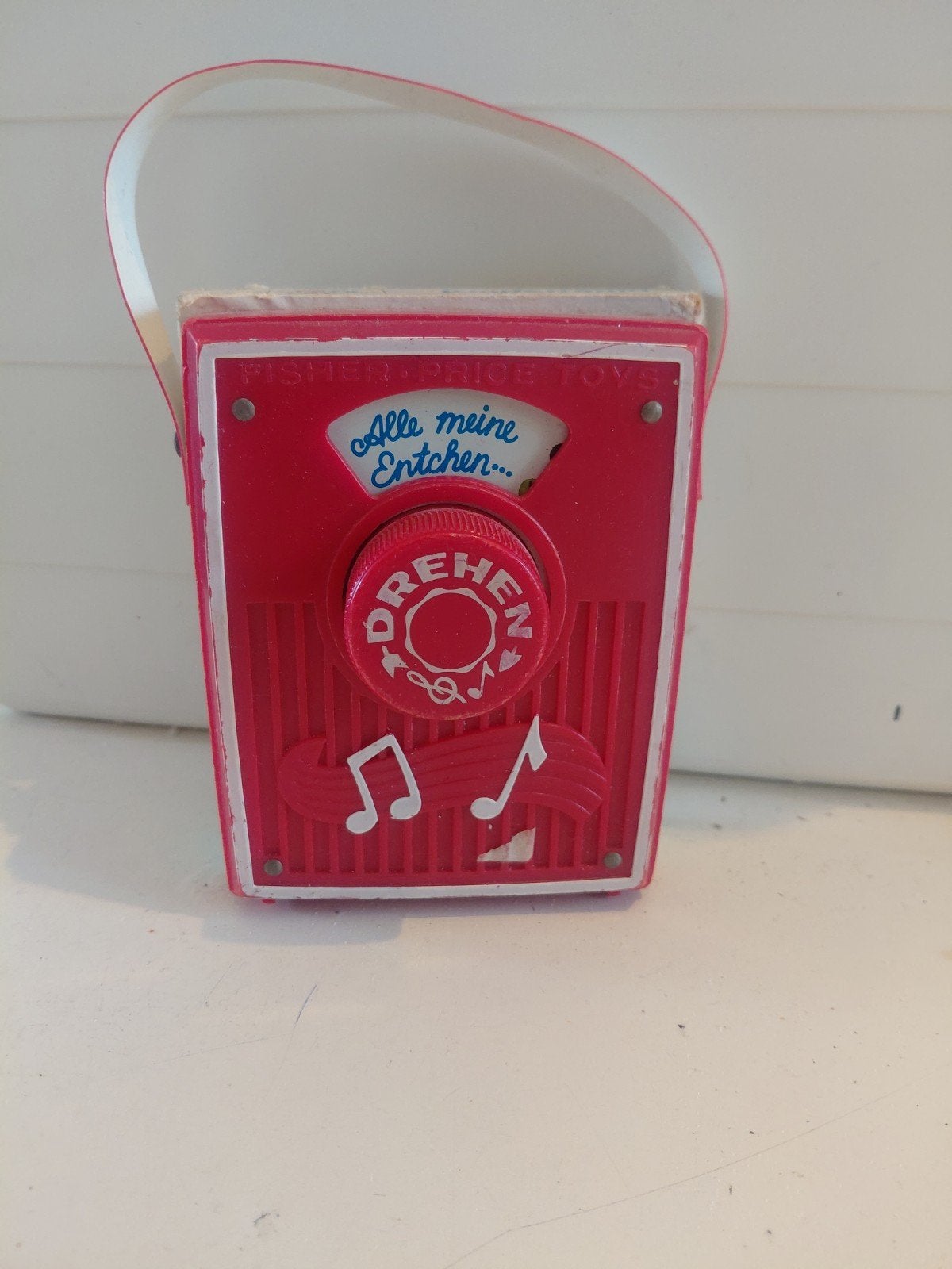 Vintage Fisher-Price Muziekdoosje "Alle meine Entchen", Ophalen of Verzenden