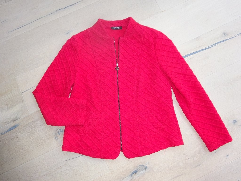 rood vest Frank Walder maat 42, Maat 42/44 (L), Ophalen of Verzenden, Gedragen, Frank Walder