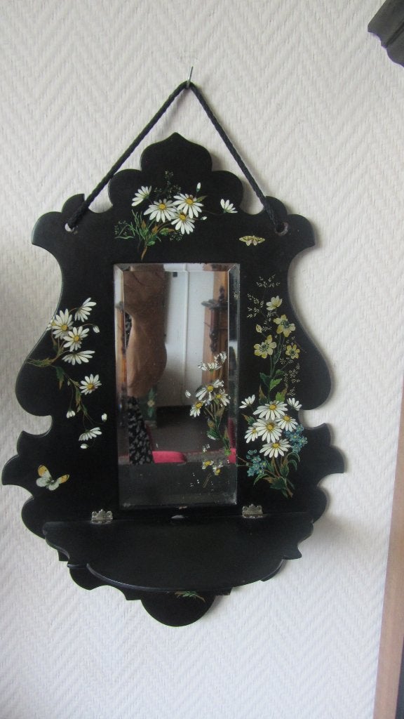 Antieke papier mache console, Antiek en Kunst, Curiosa en Brocante, Ophalen of Verzenden