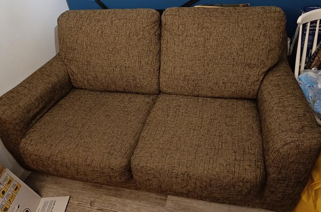 Bank, Ophalen, Gebruikt, 75 tot 100 cm, Tweepersoons