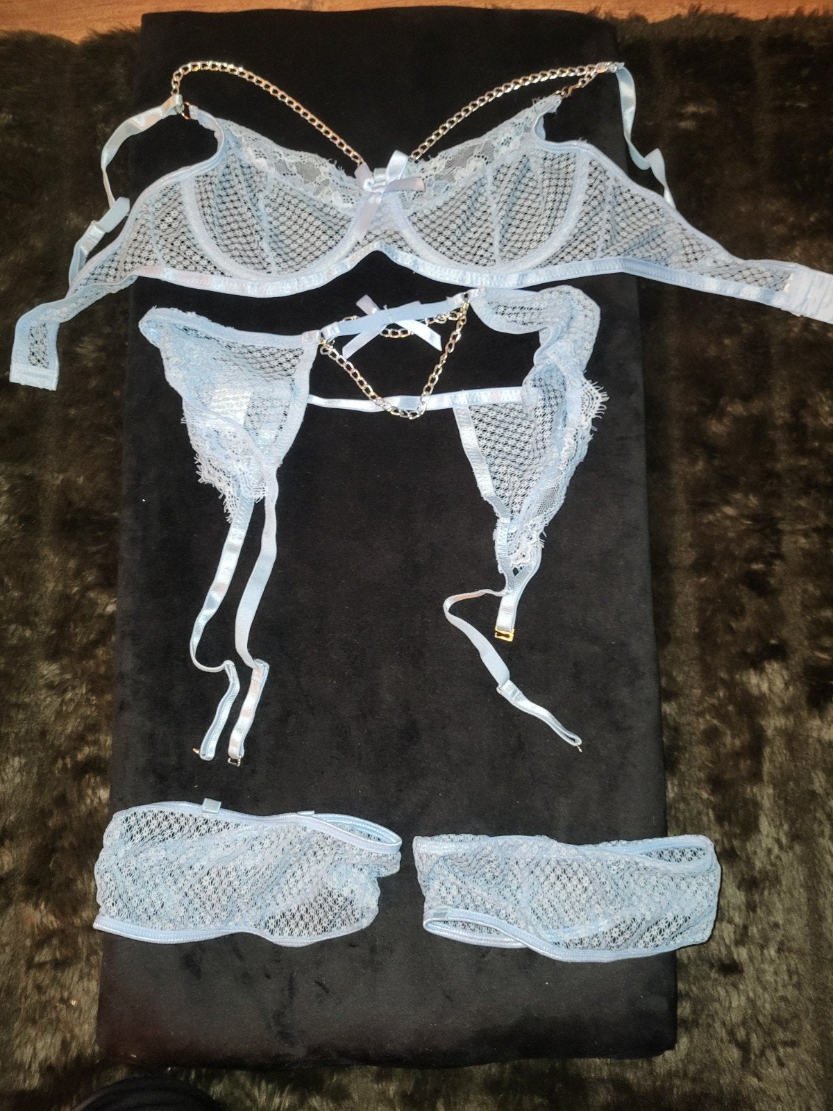 Lingerie setjes, Verzenden, Zwart, Setje