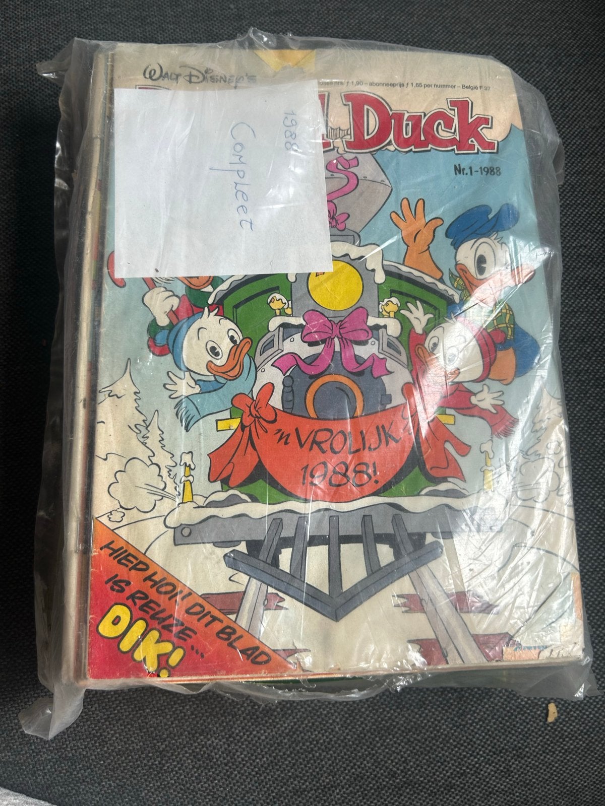 Donald Duck Complete Jaargang 1988 - Zeldzame Collectie, Complete serie of reeks, Ophalen, Gelezen
