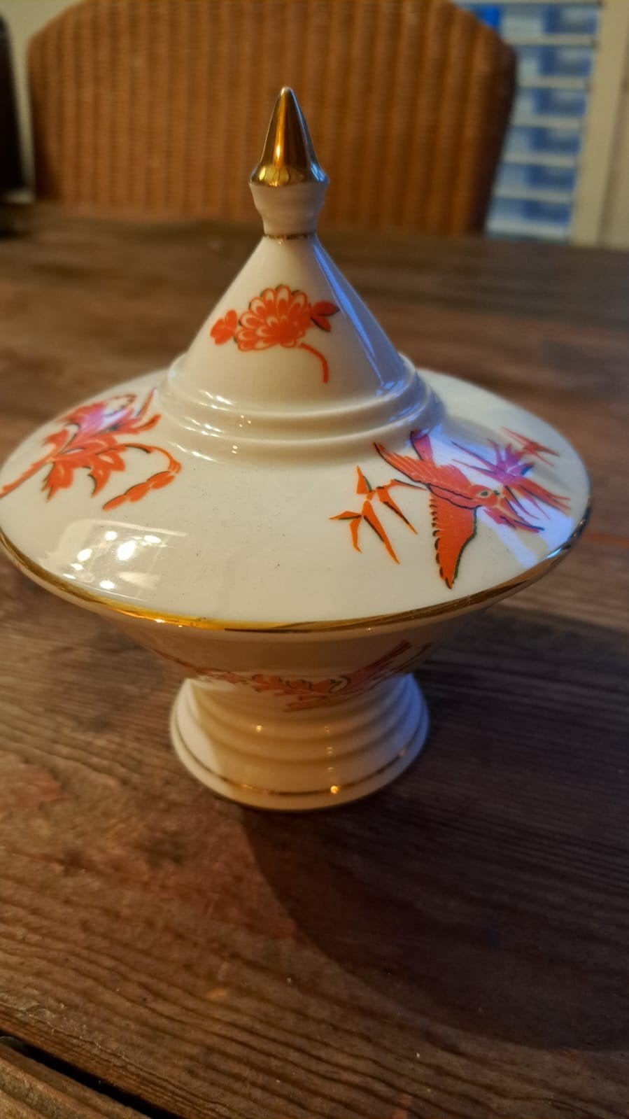 Antieke Mikado Elbstein suikerpot met deksel (m2458410078) — Antiek ...