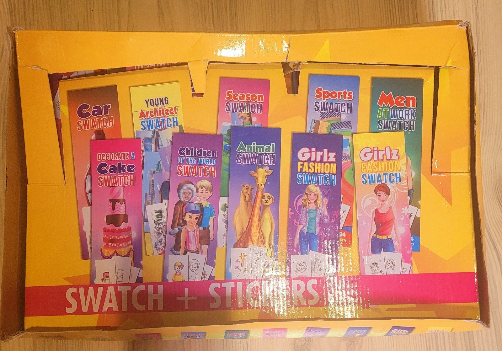 Swatch + Stickers knutselpakket - Nieuw, Ophalen of Verzenden, Nieuw, Knutselen