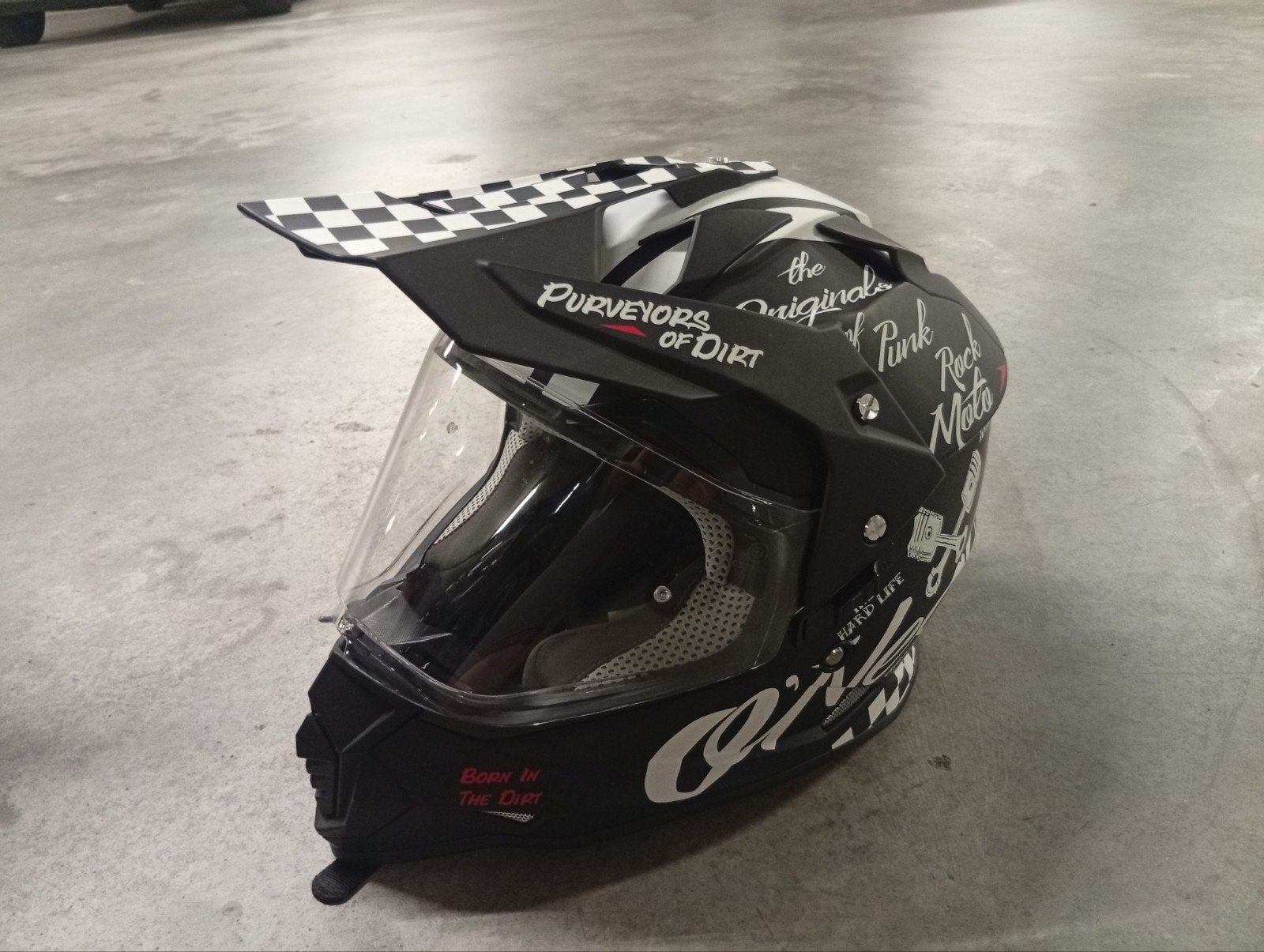 O'Neal Sierra Motorhelm Maat M (58cm) zwart, Motoren, Overige merken, M, Offroadhelm, Dames