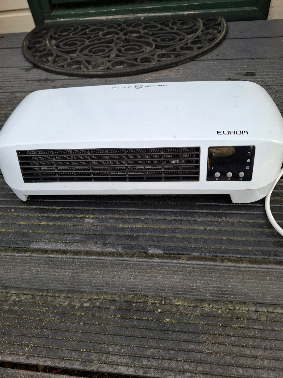 Eurom badkamerkacheltje - Werkt perfect!, Ophalen of Verzenden, Gebruikt, 800 watt of meer, Kachel