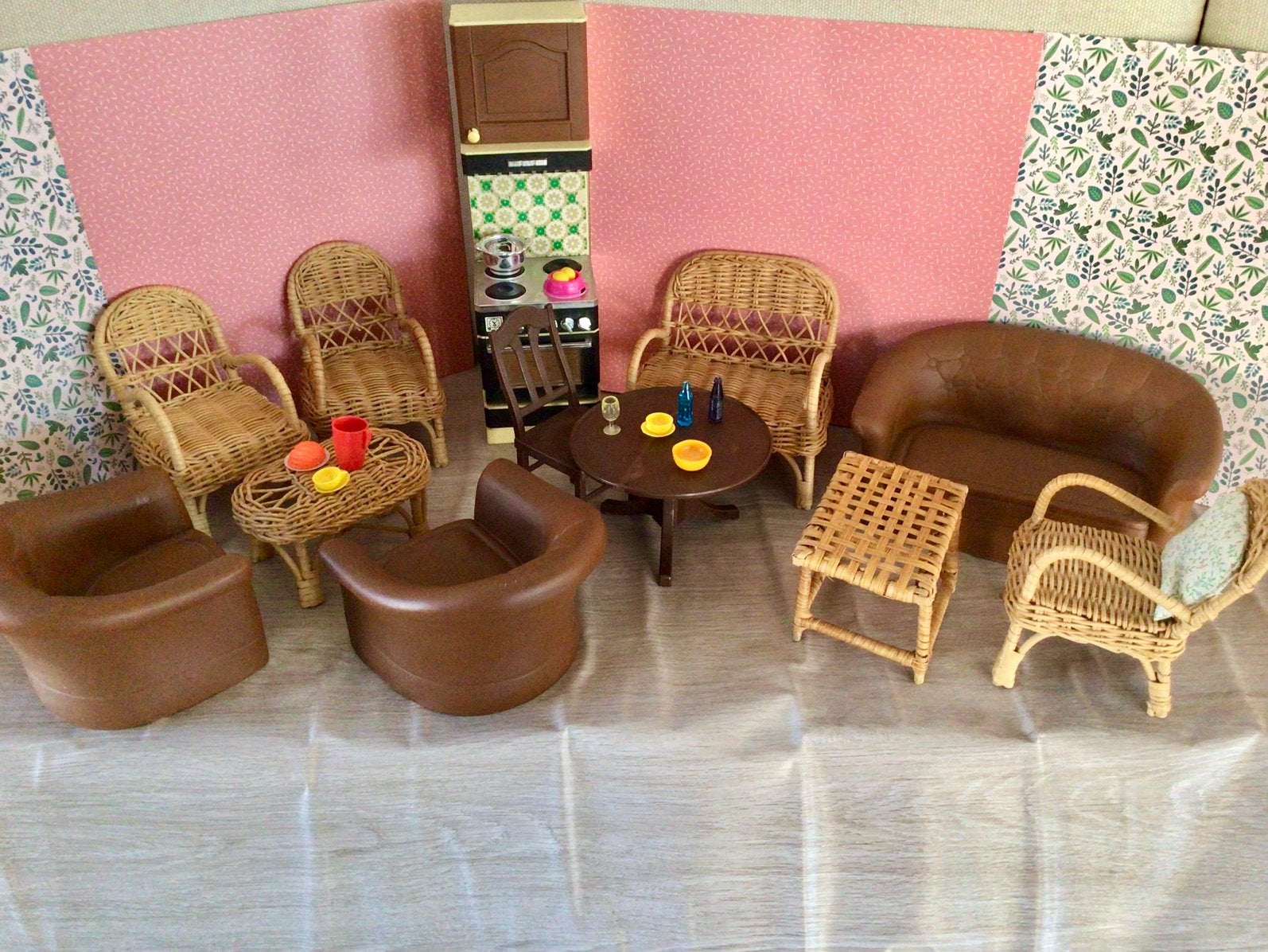 Vintage Fleur/Barbie/Sindy  meubilair en accessoires, Verzamelen, Ophalen of Verzenden, Gebruikt, Accessoires