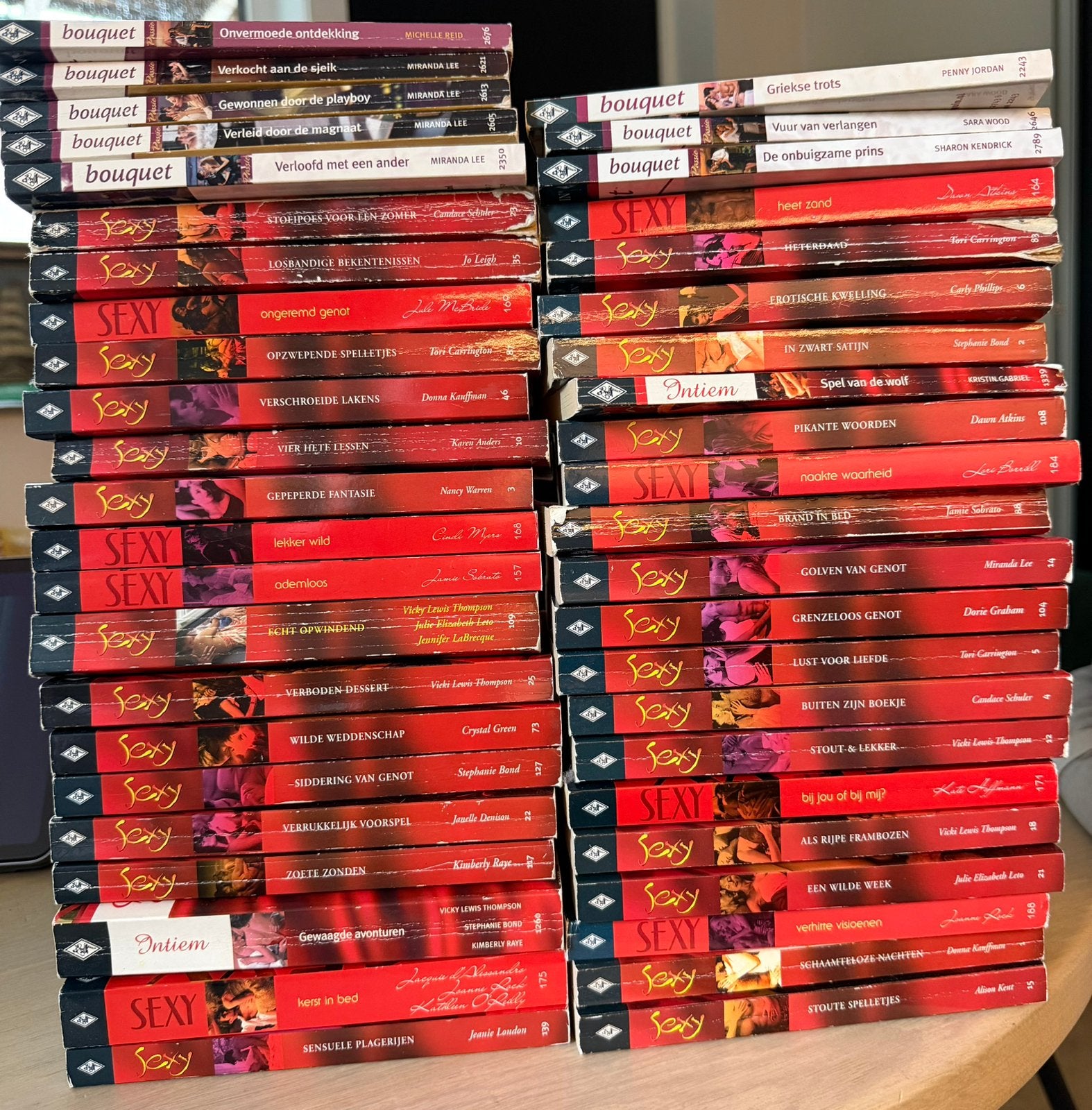 Harlequin 45 stuks: Sexy, Intiem en Passion, Ophalen, Gelezen, Nederland