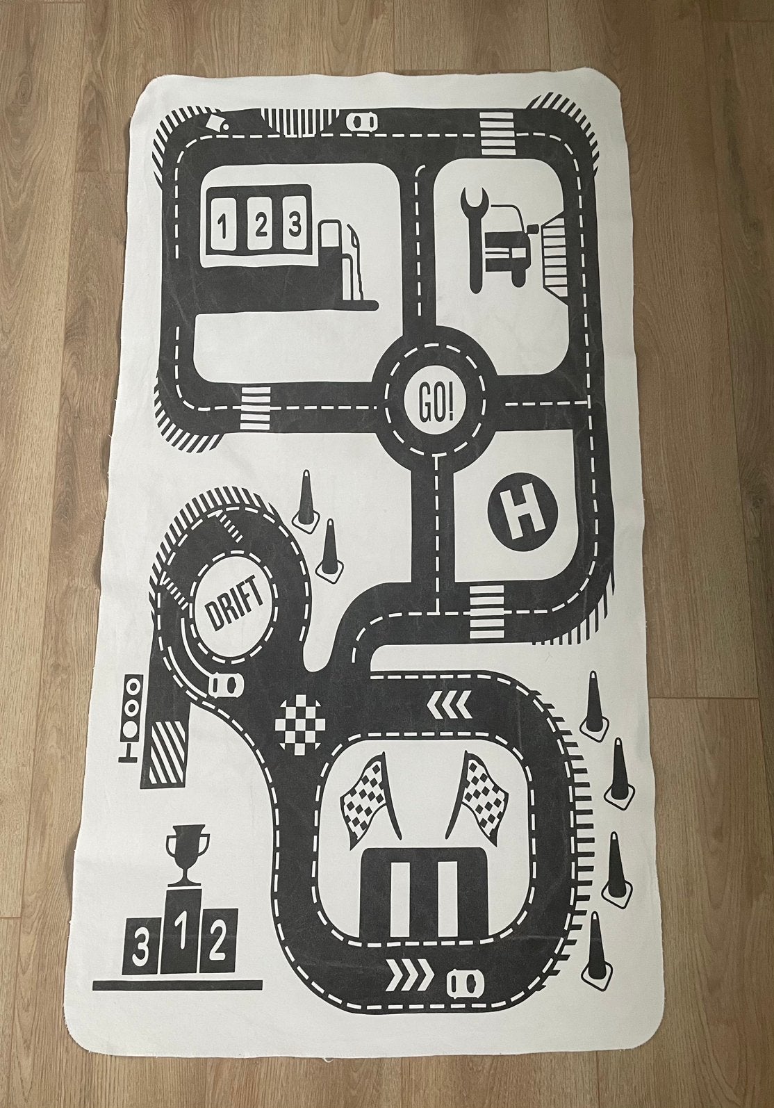 Speelkleed auto’s, Kinderen en Baby's, Speelgoed | Speelkleden, Ophalen of Verzenden, Gebruikt