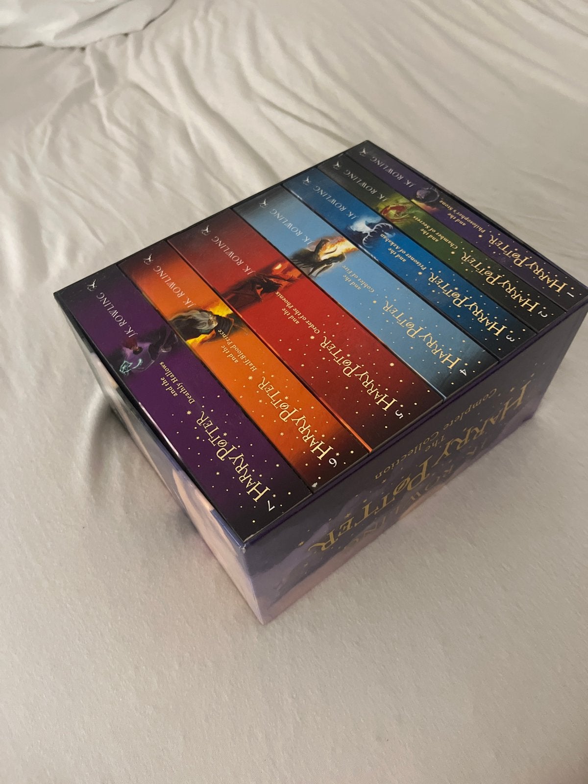Harry Potter Complete Collection Boxset - Zo goed als nieuw, Verzamelen, Ophalen of Verzenden, Zo goed als nieuw, Boek of Poster