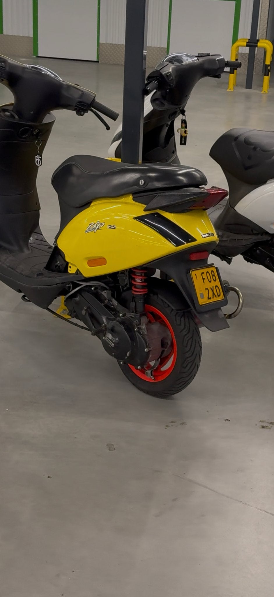 Piaggio Zip MK2 Racing 70cc (alleen blok), Ophalen, Tweetakt, Gebruikt, Maximaal 45 km/u