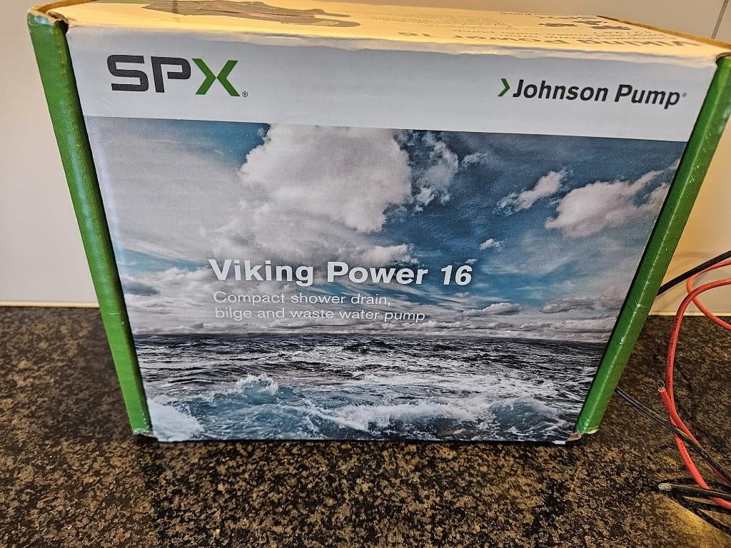 Johnson Pump Viking Power 16 vuilwaterpomp, Ophalen of Verzenden, Nieuw, Motor en Techniek, Motorboot