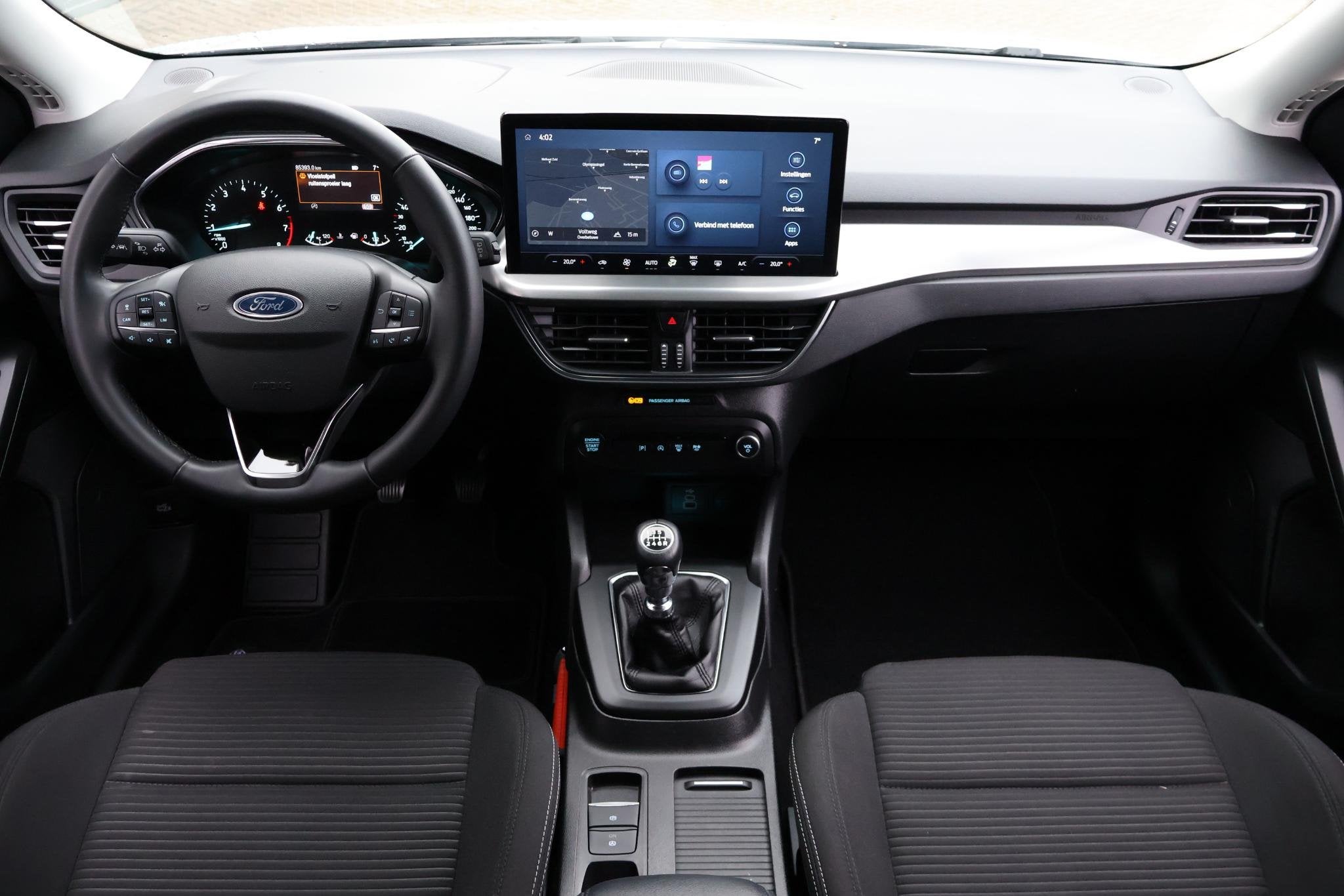 Ford Focus Wagon 1.0 Hybrid Titanium 1e Eigenaar | Volledig, Gebruikt, Automatische klimaatregeling, Origineel Nederlands, Handgeschakeld