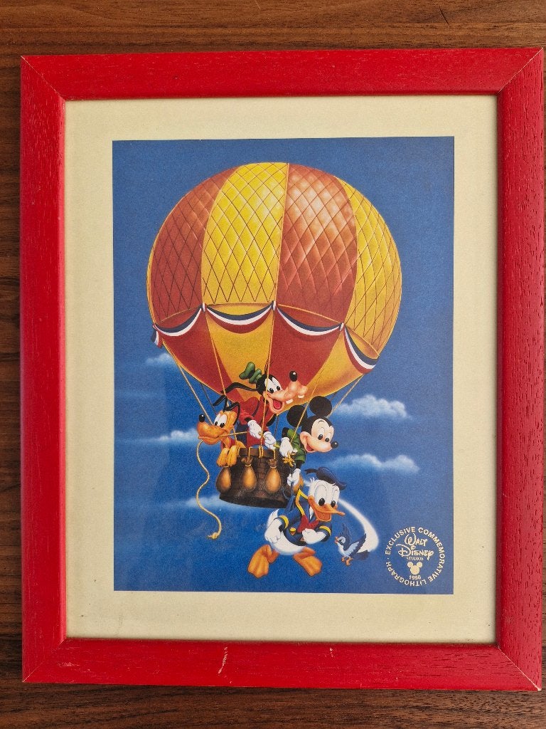 Disney lithografie, Ophalen of Verzenden, Overige figuren, Zo goed als nieuw, Plaatje of Poster
