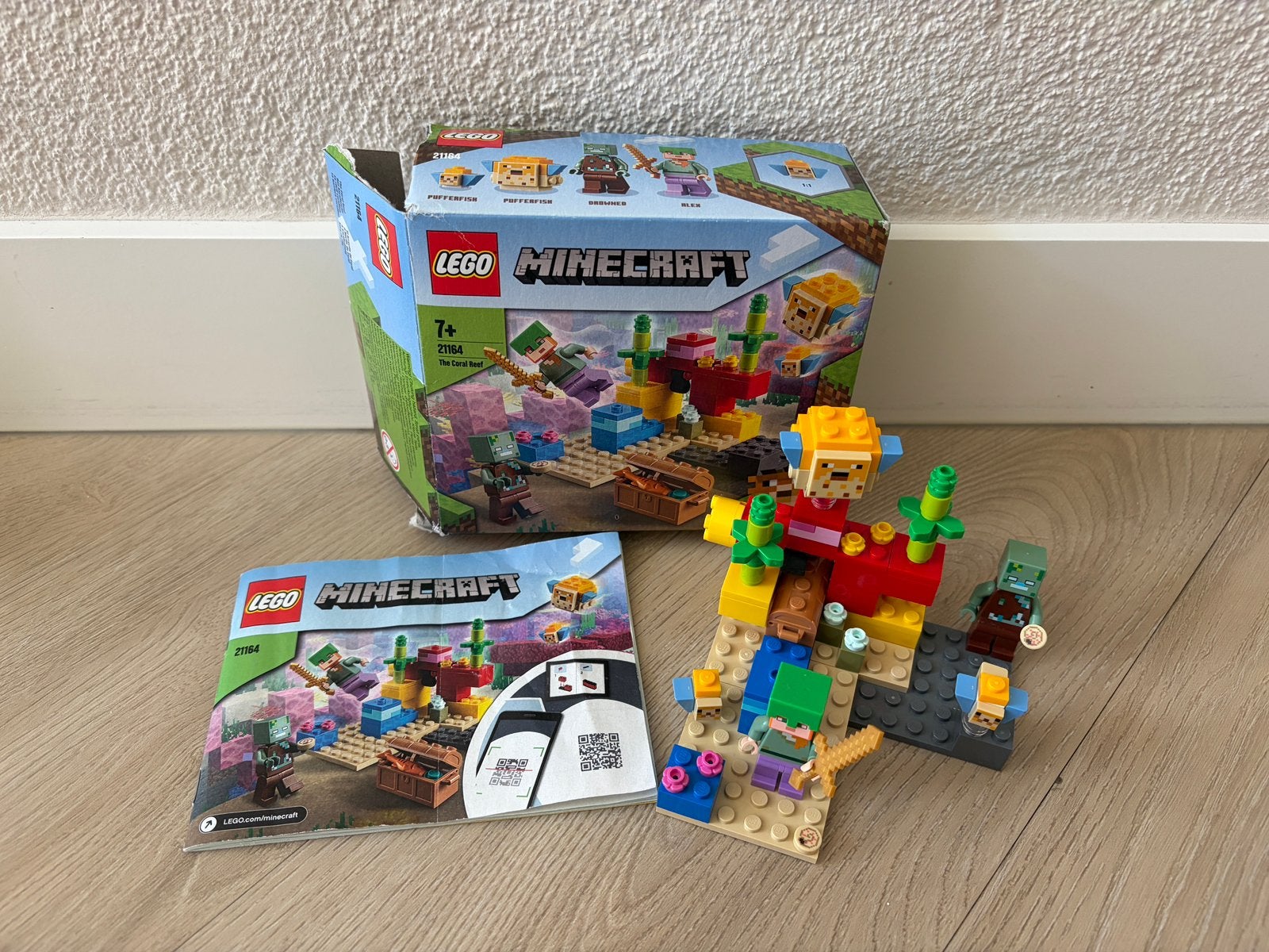 Lego minecraft 21164, Minecraft, Lego, Ophalen of Verzenden, Zo goed als nieuw