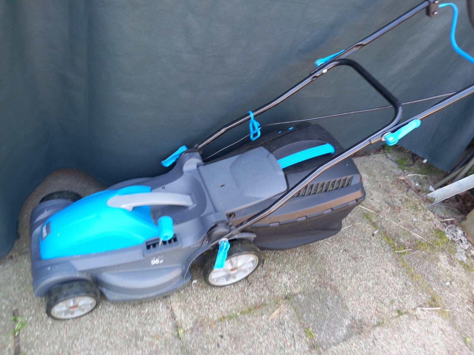 Elektrische grasmaaier - Werkt perfect!, Tuin en Terras, Ophalen, Cirkelmaaier, Gebruikt, Elektrische grasmaaier