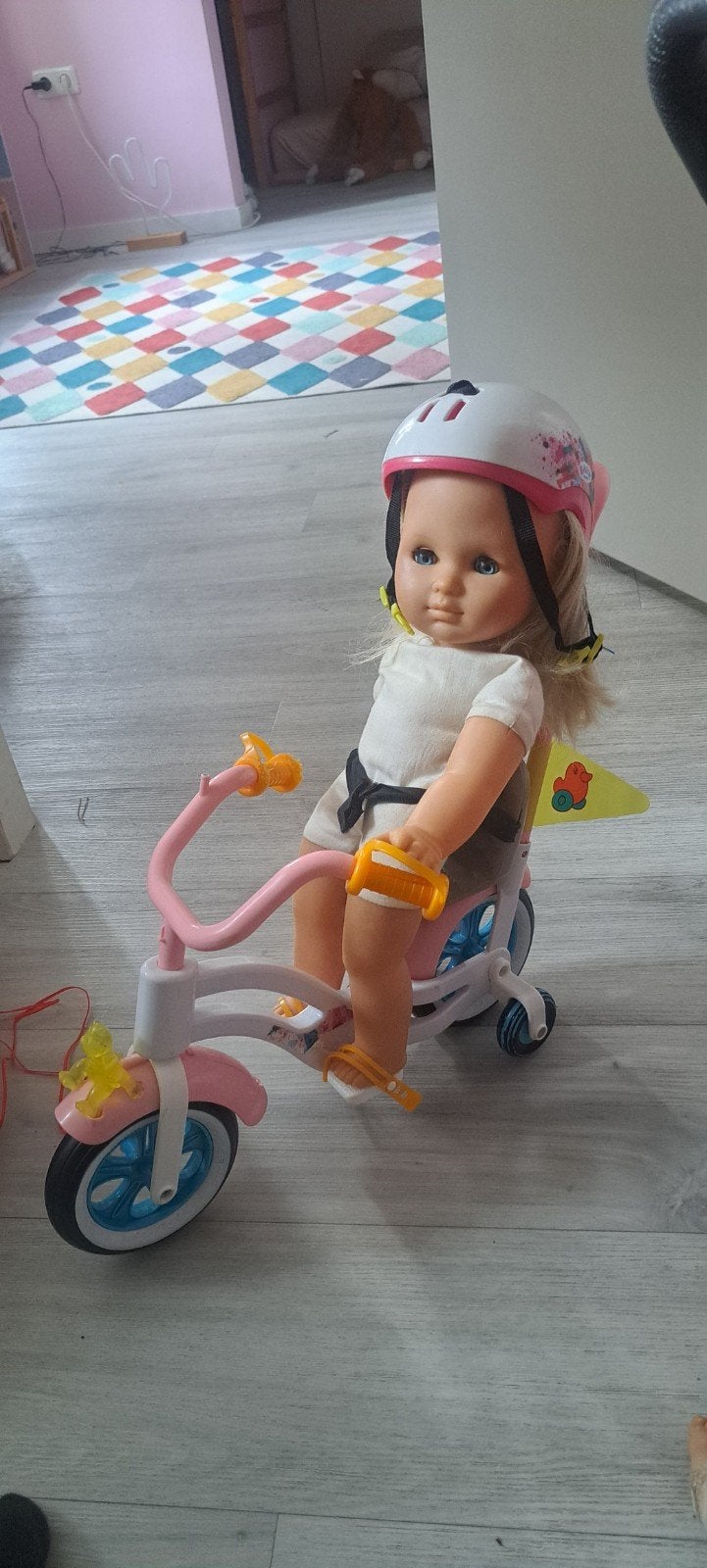 Poppenwagen, poppenbedje, poppenbrommer en poppenfietsje (zo, Kinderen en Baby's, Speelgoed | Poppen, Ophalen, Gebruikt, Overige typen