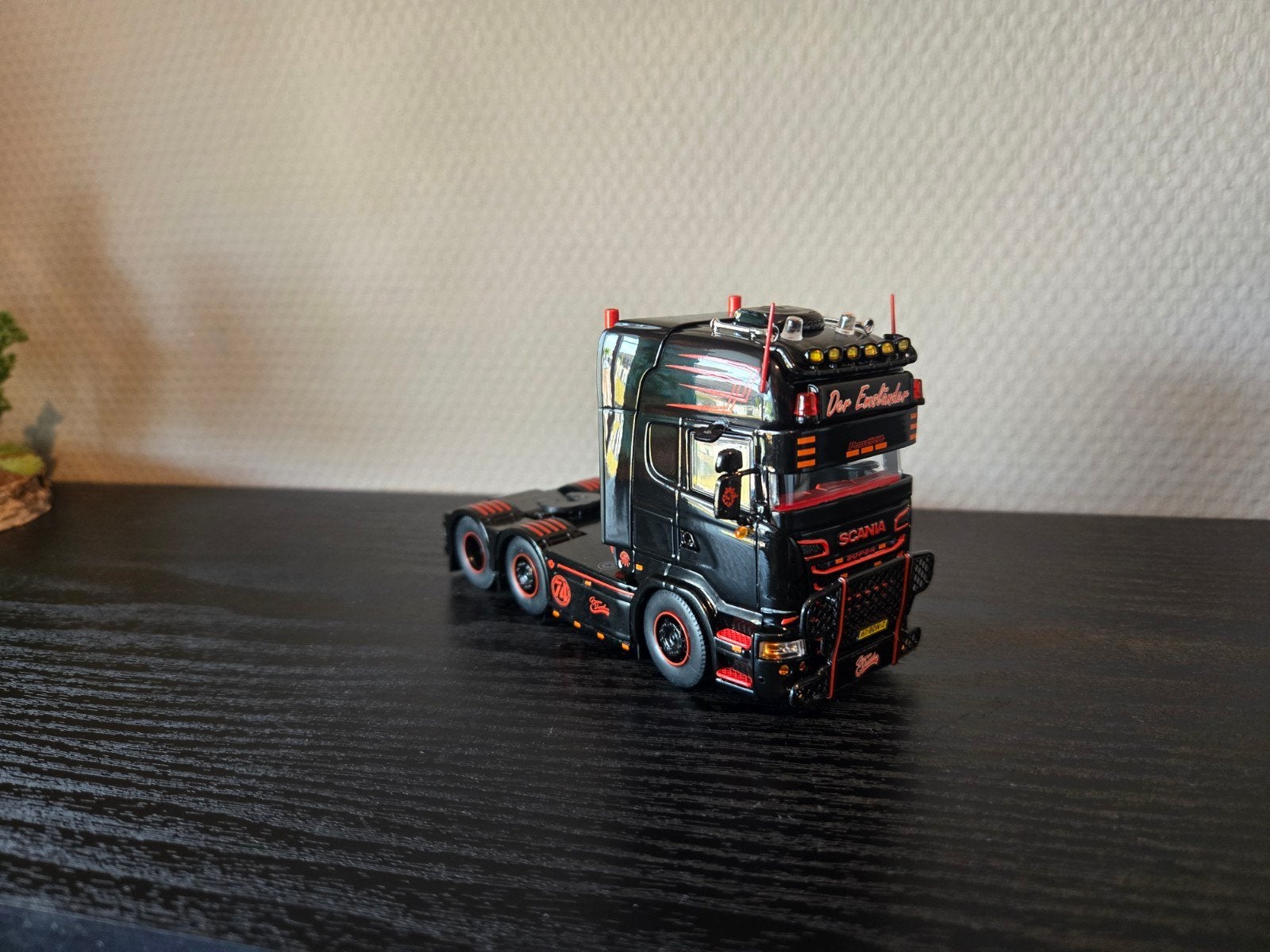 shulze der emslander scania  tekno, Hobby en Vrije tijd, Ophalen of Verzenden, Nieuw, Bus of Vrachtwagen, Tekno