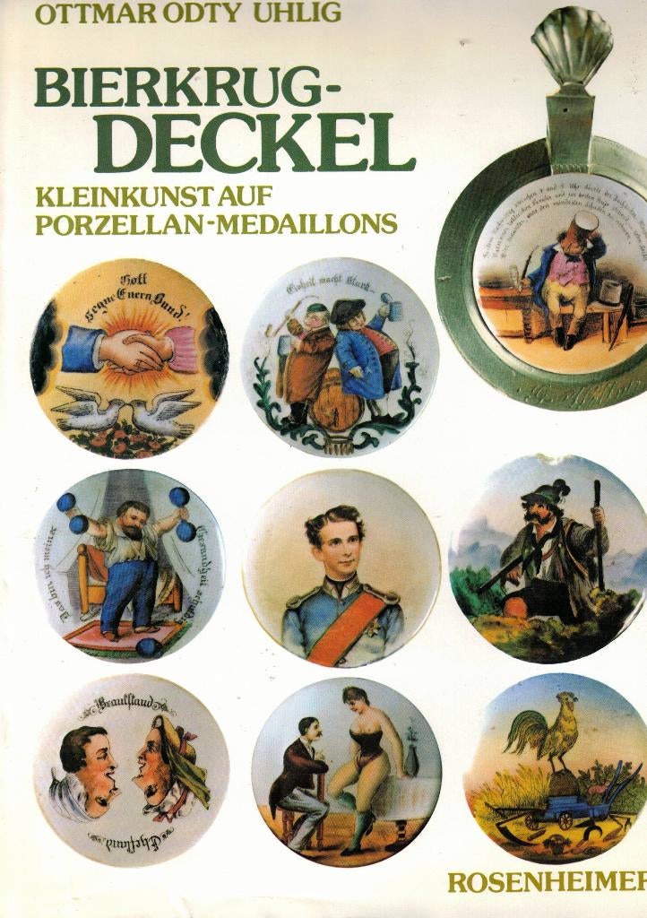 Bierkrugdeckel - Ottmar Odty Uhlig, Ophalen of Verzenden