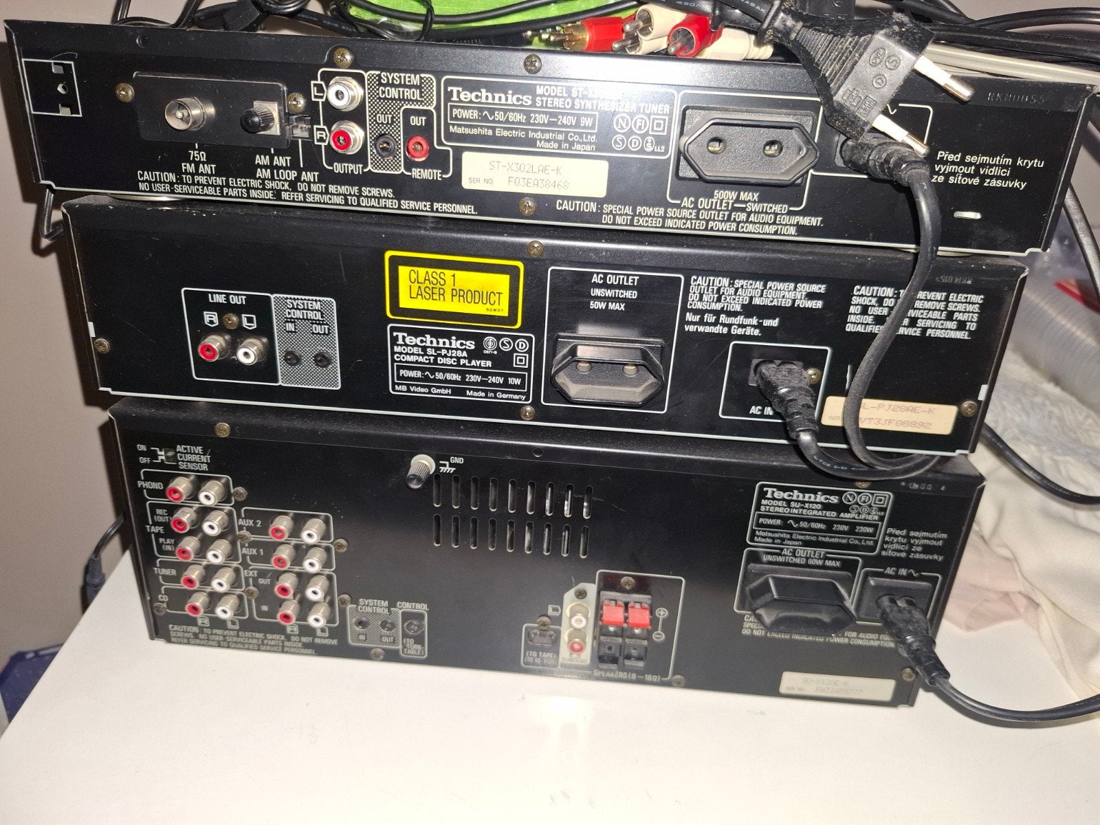 Technics Stereo Set: Tuner, CD-speler, Versterker, Audio, Tv en Foto, Ophalen