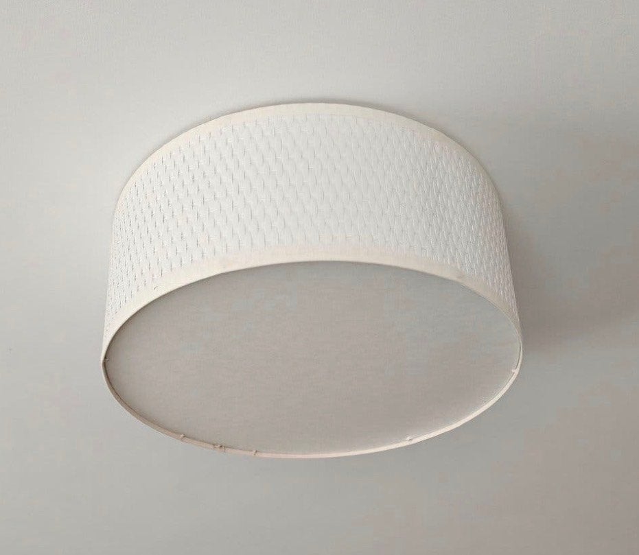 ALÄNG Plafondlamp, wit, 35 cm, Ophalen, Gebruikt, Textiel, Wit