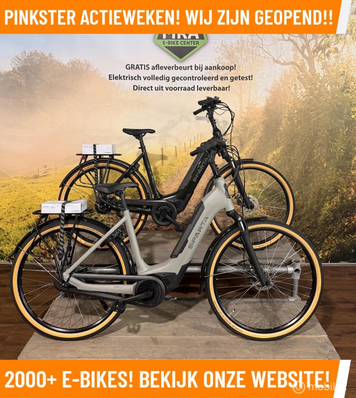 Sparta C-Grid Elektrische fietsen met BOSCH BES 3 motor!, 59 cm of meer, Nieuw, Sparta