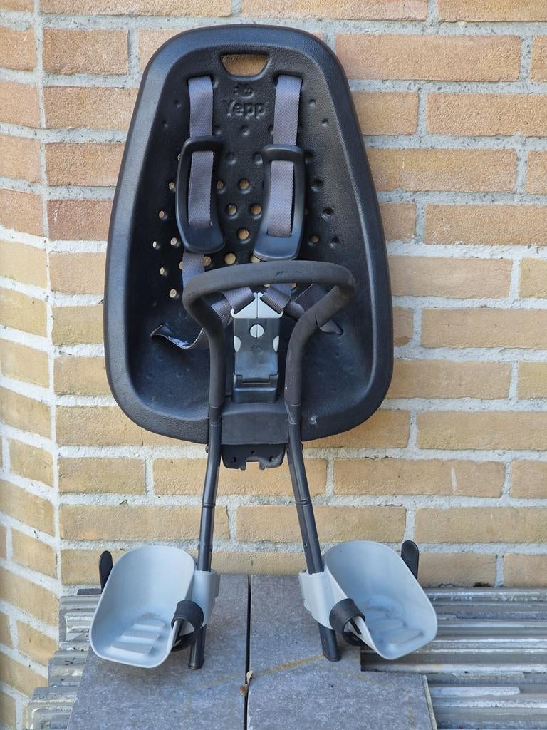 Yepp voorzitje met windscherm, Voetsteuntjes, Yepp, Voorzitje, Ophalen of Verzenden