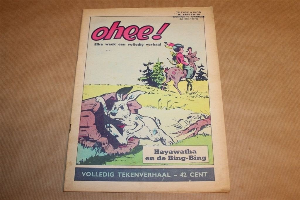 Ohee - Nr. 28 - 1963, Boeken, Stripboeken, Eén stripboek, Ophalen of Verzenden, Zo goed als nieuw
