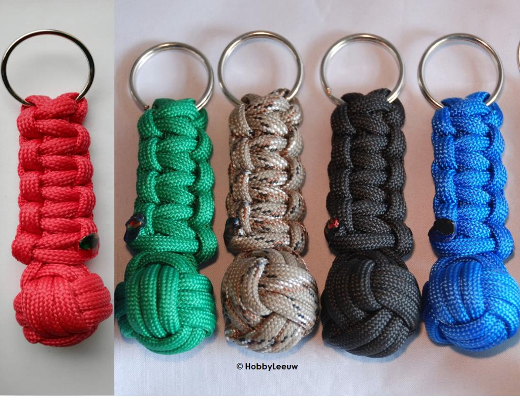 Sleutelhanger met Apenvuistje, in meerdere kleuren., Ophalen of Verzenden, Nieuw, Sport
