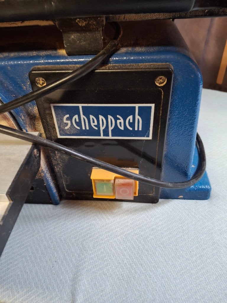 Te koop Elektrische figuurzaag, Ophalen, Scheppach, Zo goed als nieuw, 30 tot 70 mm