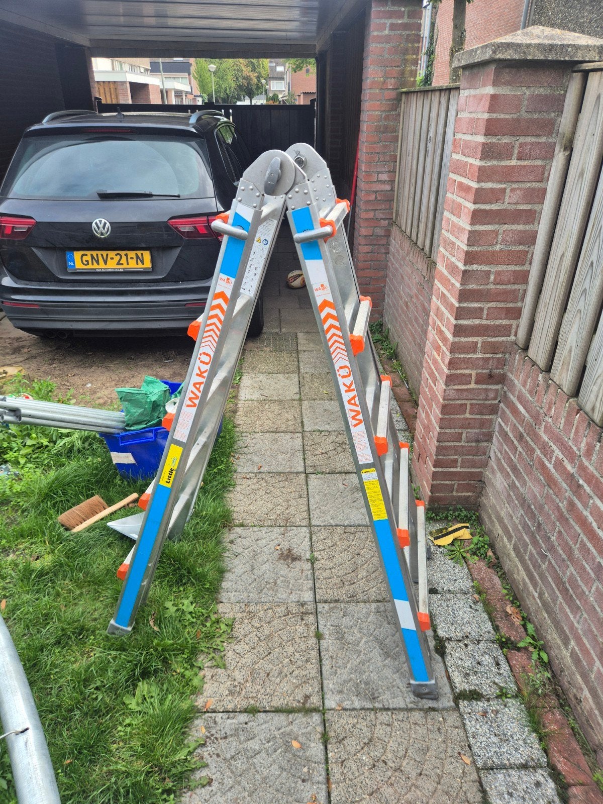 Multifunctionele ladder Wakü 4x5