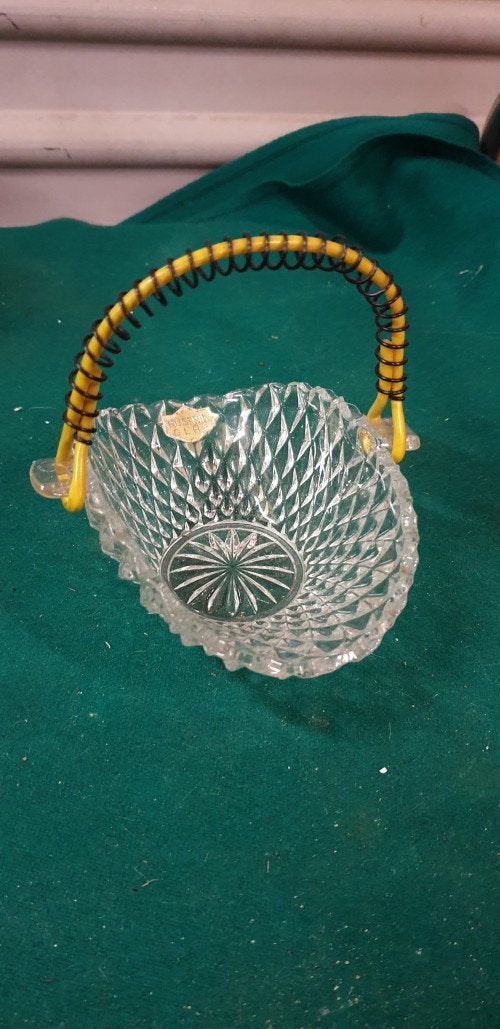 bonbon schaal vintageaustria glas, Ophalen of Verzenden