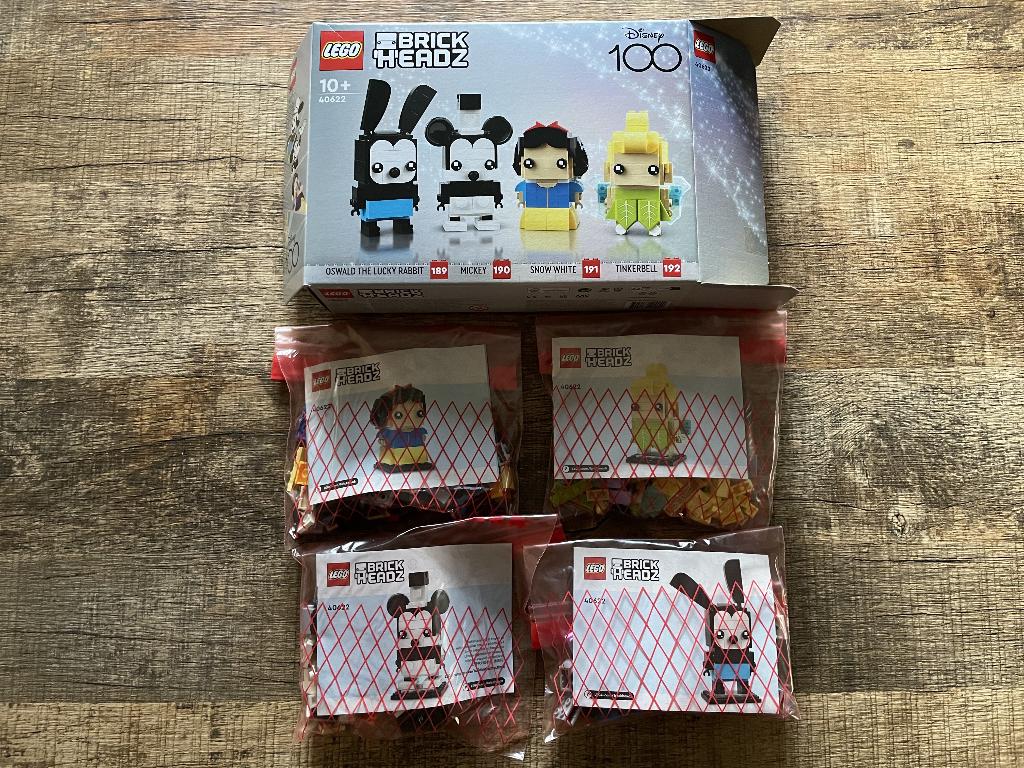 Lego BrickHeadz 40622: Disney 100th Celebration GEOPEND, Kinderen en Baby's, Speelgoed | Duplo en Lego, BrickHeadz, Lego, Ophalen of Verzenden