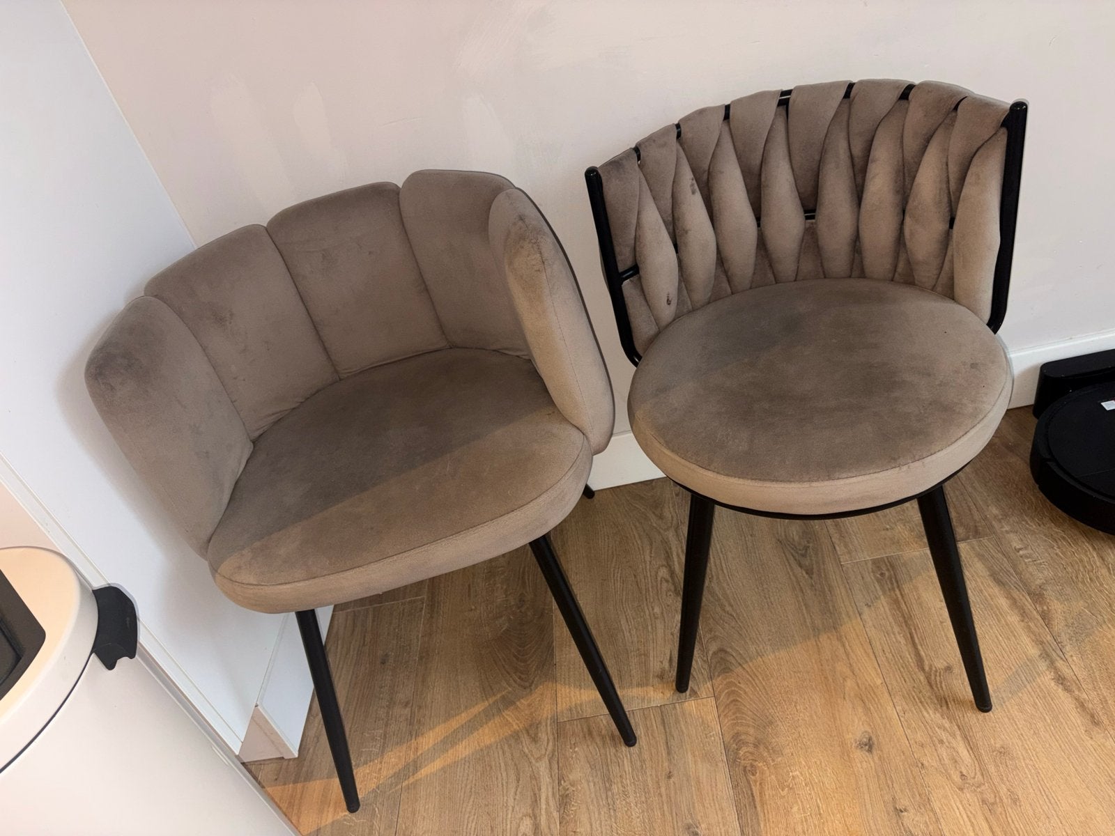 4 eetkamer stoelen moet nu weg! Alle stoelen 100 euro., Huis en Inrichting, Stoelen, Gebruikt, Twee, Overige kleuren, Ophalen of Verzenden